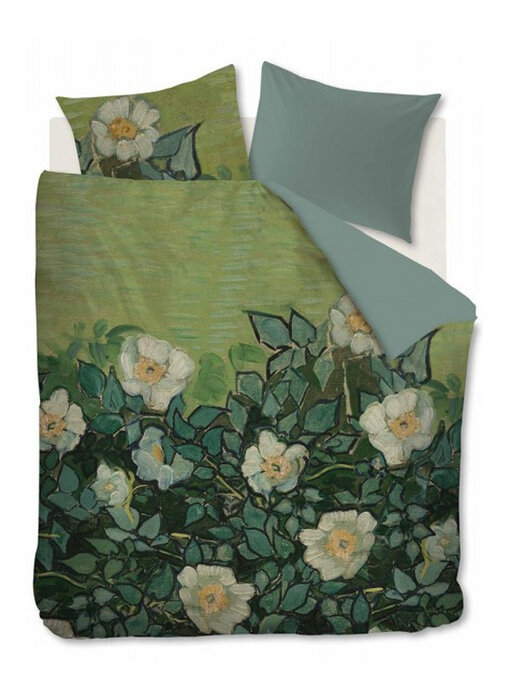 Beddinghouse x Van Gogh Wild Roses (Green)