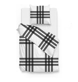 Zo! Home Zo! Home Flanel dekbedovertrek Mendel (White)