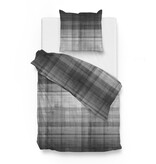 Zo! Home Zo! Home Flanel dekbedovertrek Marley (Ink Black)