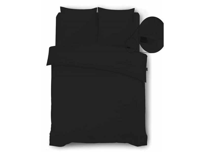 iSleep iSleep Dekbedovertrek Perkal (Zwart)