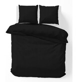 iSleep iSleep Dekbedovertrek Satijnstreep (Zwart) iSleep iSleep Dekbedovertrek Satijnstreep (Zwart)