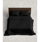 iSleep iSleep Dekbedovertrek Satijnstreep (Zwart) iSleep iSleep Dekbedovertrek Satijnstreep (Zwart)