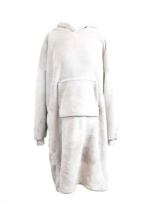 Unique Living Oversized Hoodie Lang (Dove White)