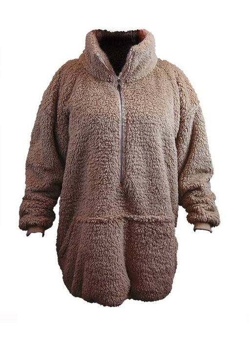 Unique Living Oversized Hoodie Willow Lang (Taupe)