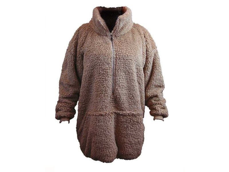 Unique Living Unique Living Oversized Hoodie Willow Lang (Taupe)