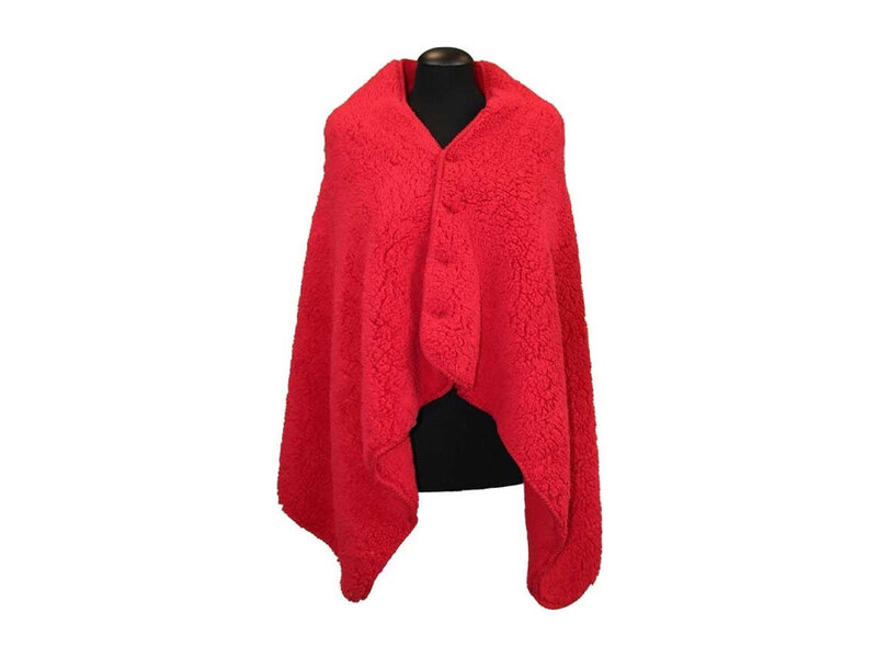 Unique Living Unique Living Omslagplaid Nox (Red)