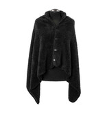 Unique Living Unique Living Omslagplaid Nox (Black)