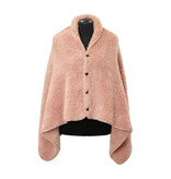 Unique Living Unique Living Omslagplaid Nox (Old Pink)