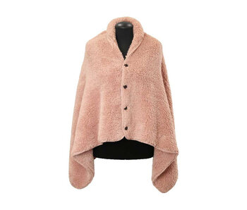 Unique Living Omslagplaid Nox (Old Pink)