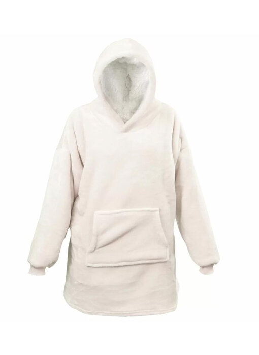 Unique Living Oversized Hoodie (Dove White)