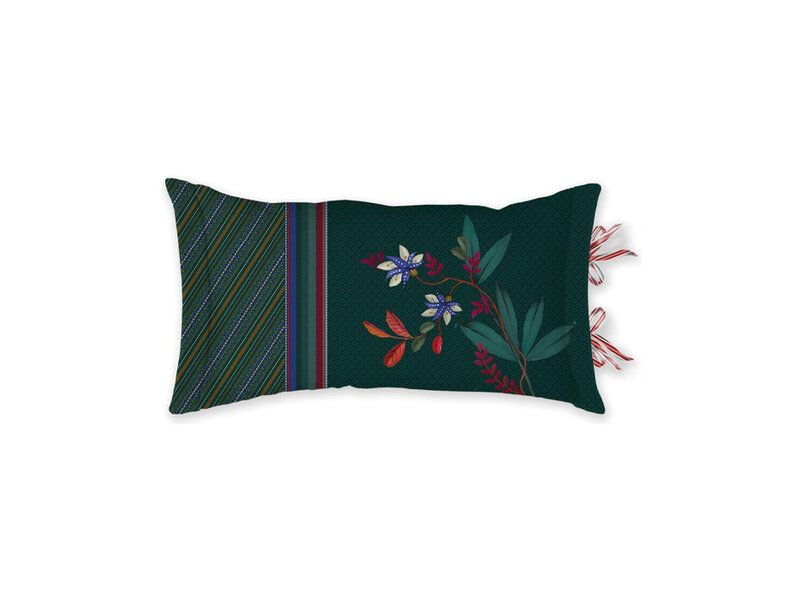 PiP Studio PiP Studio sierkussen Birds in a Row (Green) 35x60