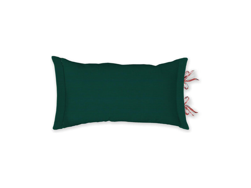PiP Studio PiP Studio sierkussen Birds in a Row (Green) 35x60