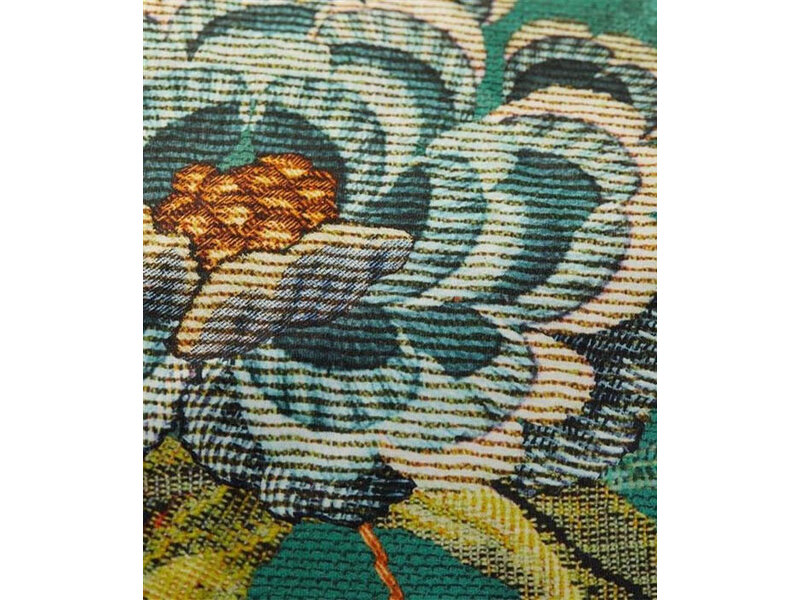 PiP Studio PiP Studio sierkussen Poppy Stitch (Green) 35x60