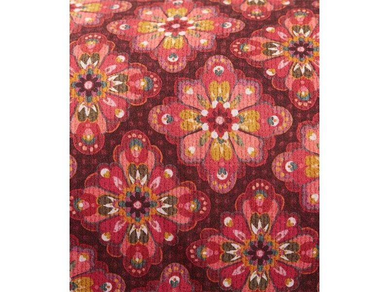 PiP Studio PiP Studio sierkussen Poppy Stitch (Red) 22x70