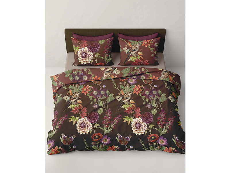 iSleep iSleep Dekbedovertrek Lydia (Bordeaux)