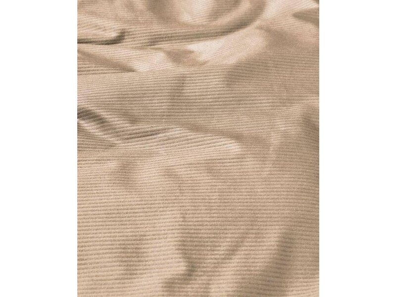 At Home At Home by Beddinghouse dekbedovertrek Cosy Corduroy (Off-White)