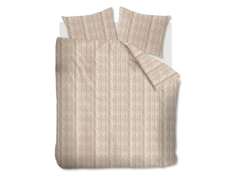 At Home At Home by Beddinghouse dekbedovertrek Fold (Natural)