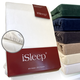iSleep Hoeslaken Velours (Wit)