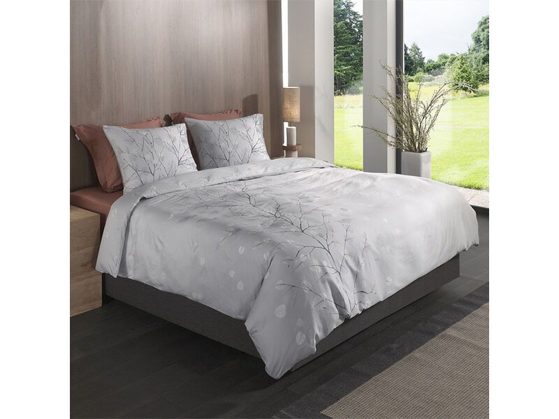 Heckettlane Heckettlane dekbedovertrek Xia (Light Grey)