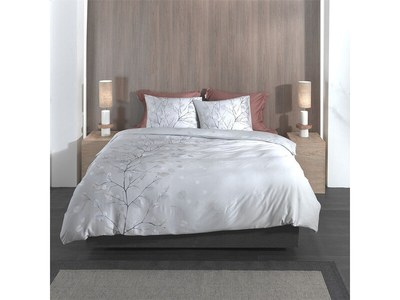 Heckettlane Heckettlane dekbedovertrek Xia (Light Grey)