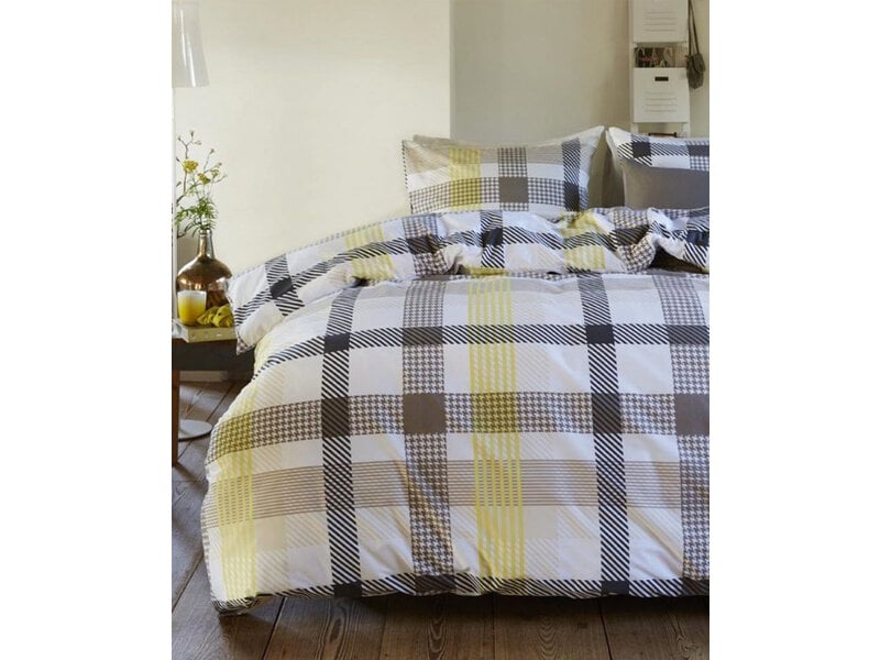 Beddinghouse Beddinghouse dekbedovertrek Westport (Yellow)