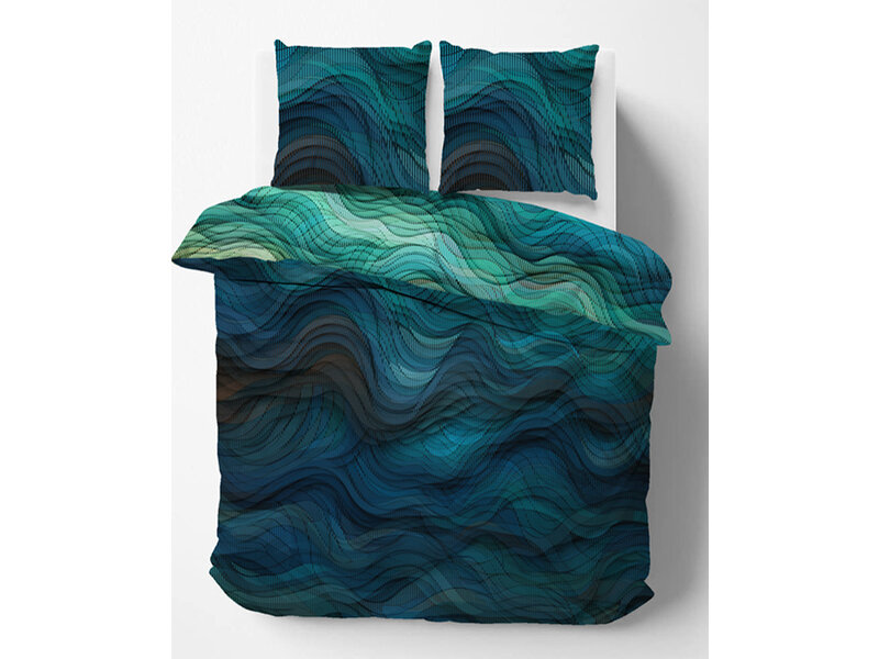 iSleep iSleep Dekbedovertrek Wouter (Blauw)