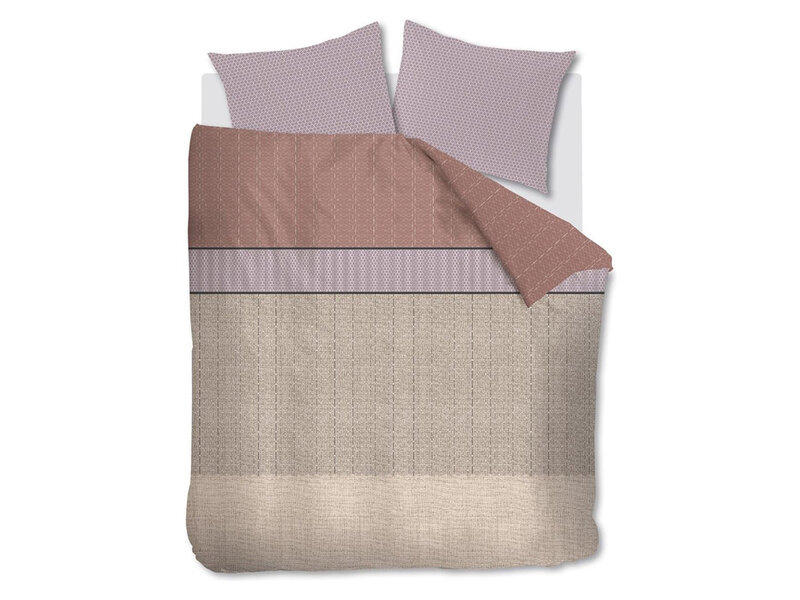 Beddinghouse Beddinghouse dekbedovertrek Norah (Mauve)