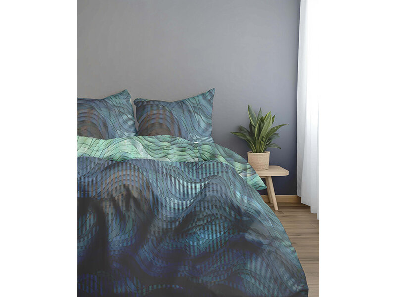 iSleep iSleep Dekbedovertrek Wouter (Blauw)