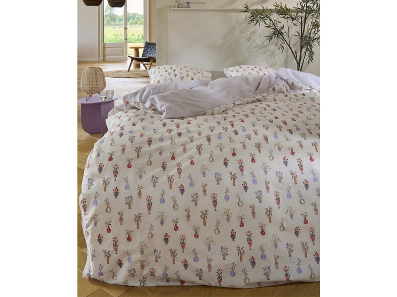 Covers & Co Covers & Co dekbedovertrek Field Of Vases (Multi)