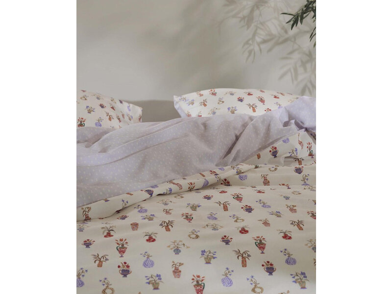 Covers & Co Covers & Co dekbedovertrek Field Of Vases (Multi)