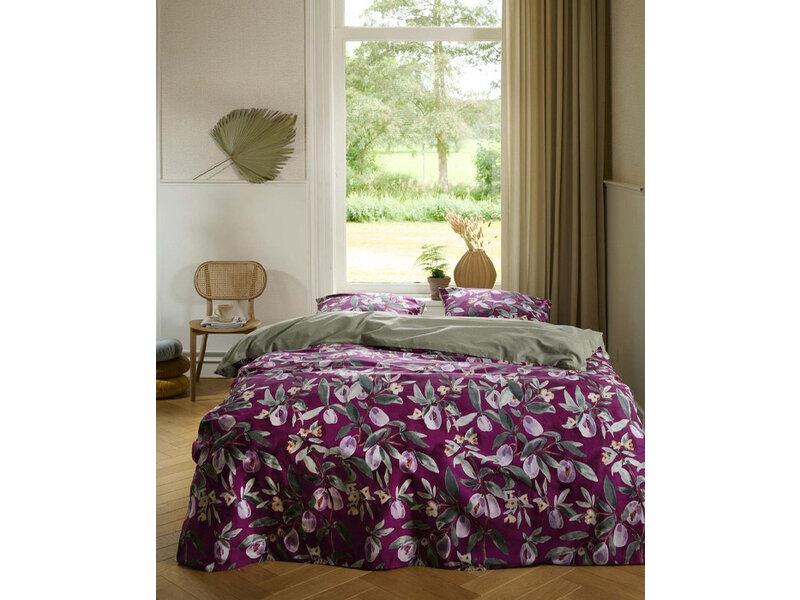 Covers & Co Covers & Co dekbedovertrek Plums Perfect (Multi)
