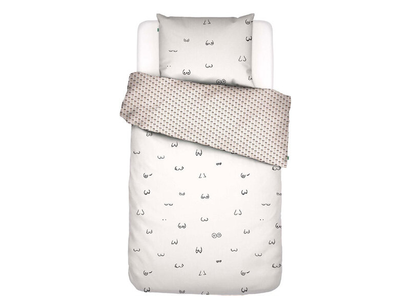 Covers & Co Covers & Co dekbedovertrek Booby Trap (White)
