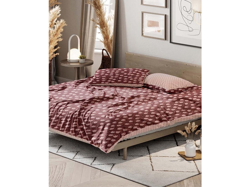 Covers & Co Covers & Co dekbedovertrek Tulip Mania (Red)
