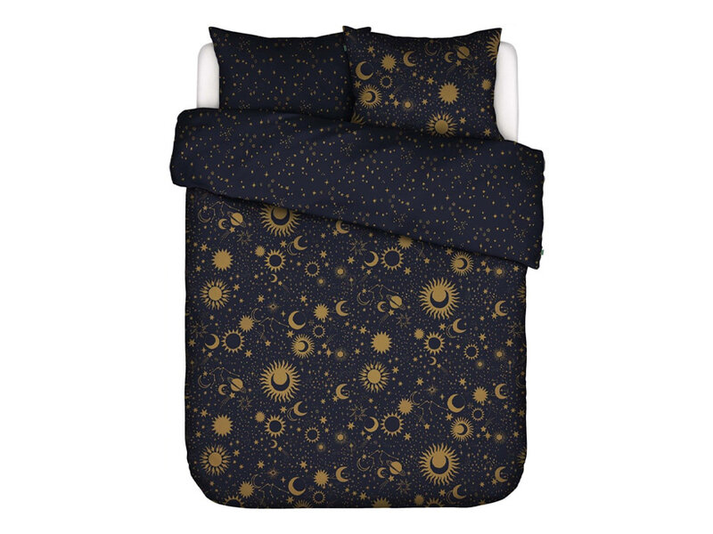 Covers & Co Covers & Co dekbedovertrek Luna Tic (Nightblue)