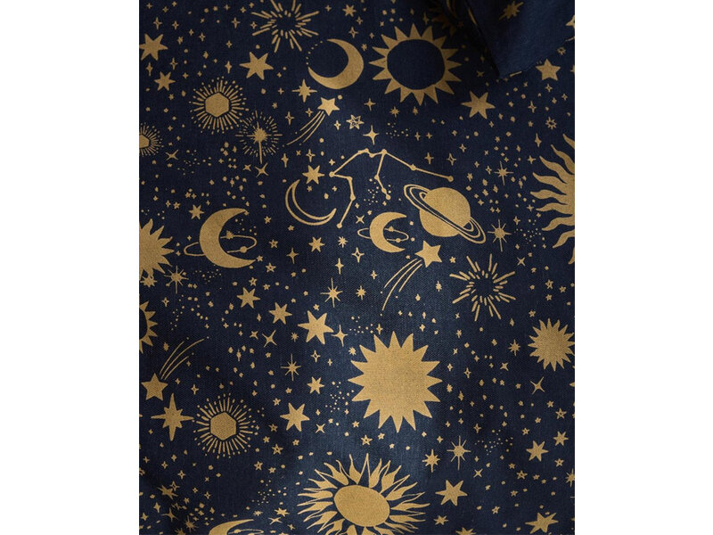 Covers & Co Covers & Co dekbedovertrek Luna Tic (Nightblue)