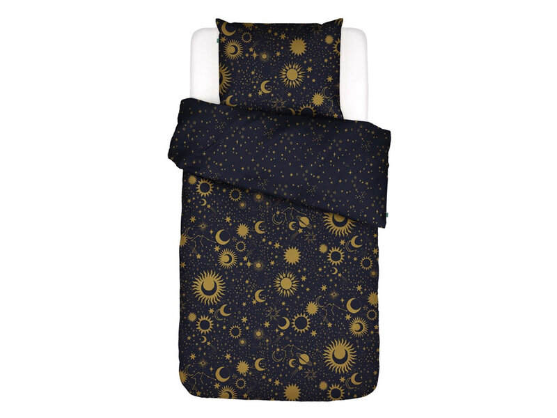 Covers & Co Covers & Co dekbedovertrek Luna Tic (Nightblue)