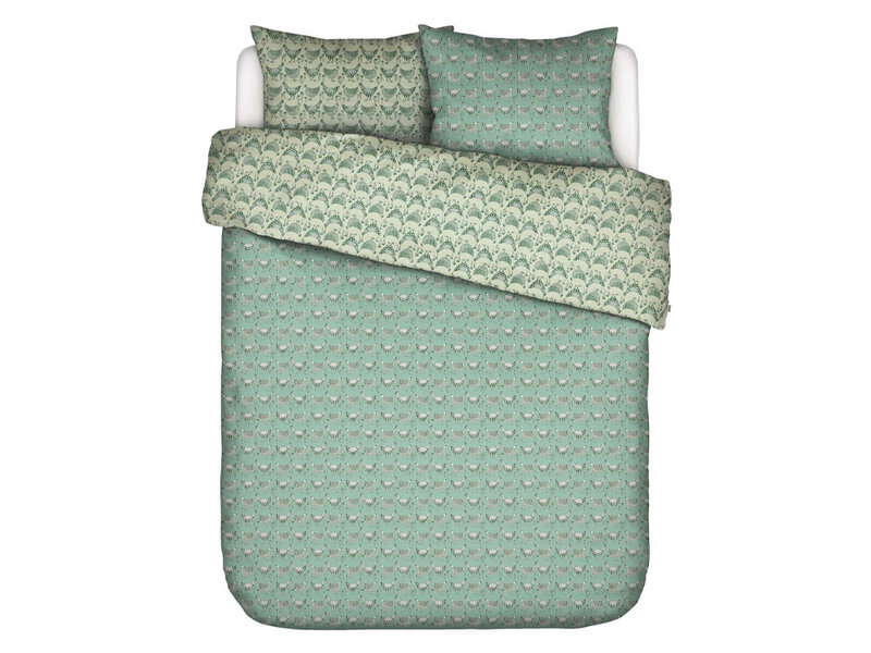 Essenza & Co Essenza & Co dekbedovertrek Chicken Run (Turquoise)