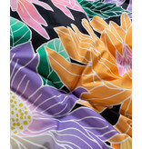 Essenza & Co Essenza & Co dekbedovertrek Flower Fling (Black)