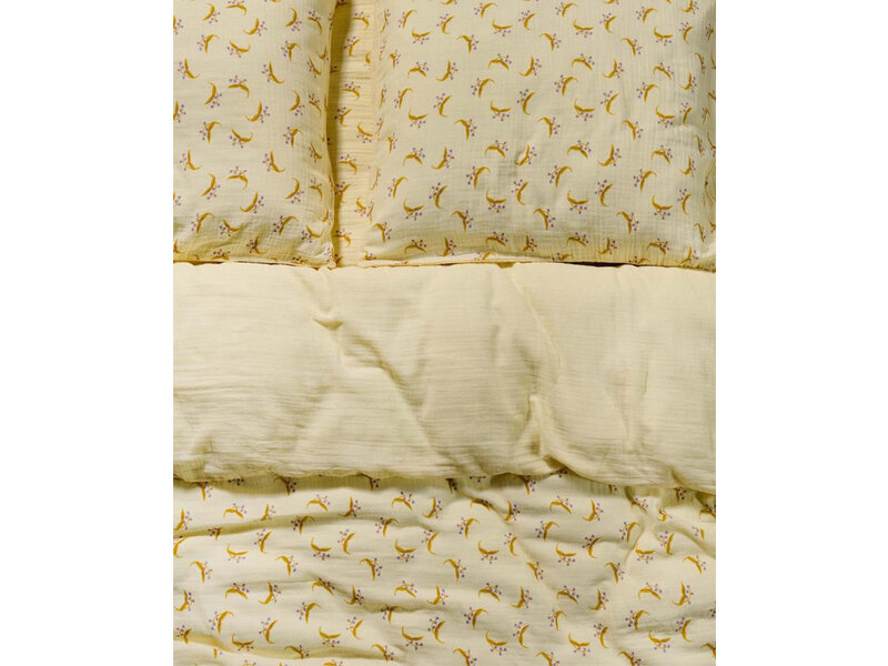 Essenza & Co Essenza & Co dekbedovertrek Lily Melody (Lemon Yellow)