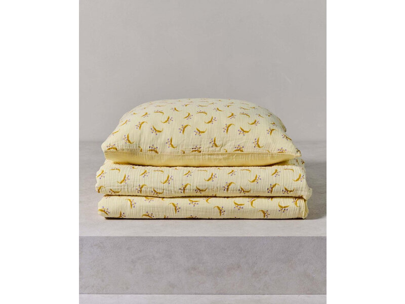 Essenza & Co Essenza & Co dekbedovertrek Lily Melody (Lemon Yellow)
