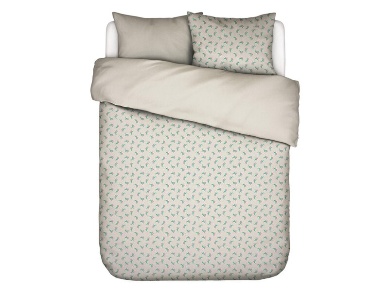Essenza & Co Essenza & Co dekbedovertrek Lily Melody (Tofu Taupe)