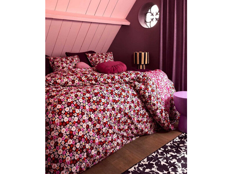 Essenza & Co Essenza & Co dekbedovertrek Mellow Millesfleurs (Black)