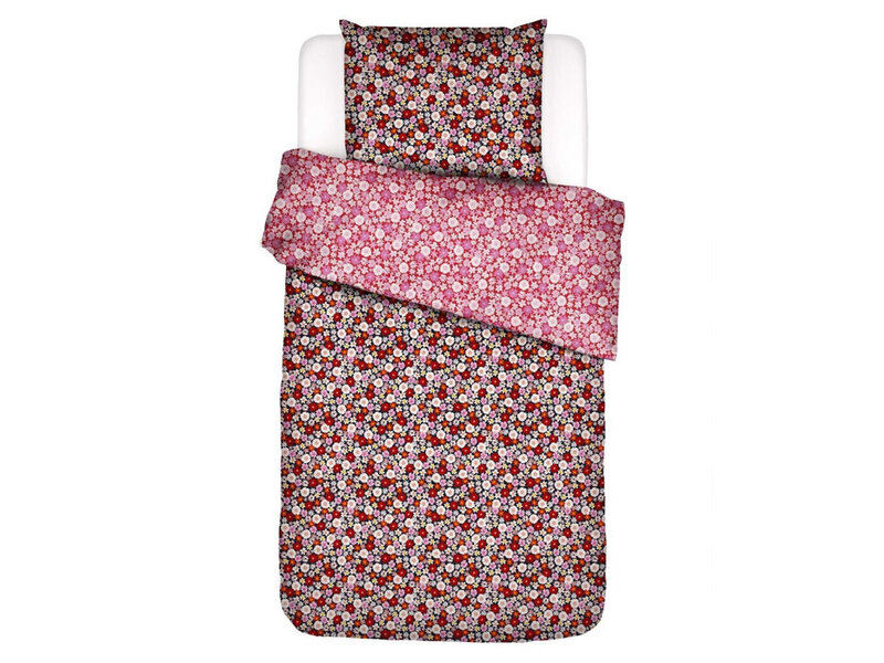 Essenza & Co Essenza & Co dekbedovertrek Mellow Millesfleurs (Black)