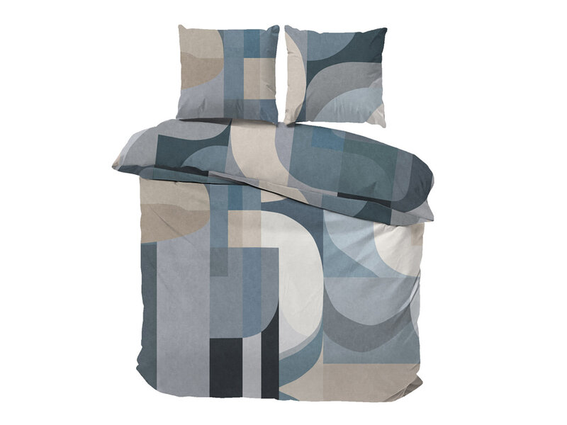 iSleep iSleep Dekbedovertrek Xavi (Blauw)