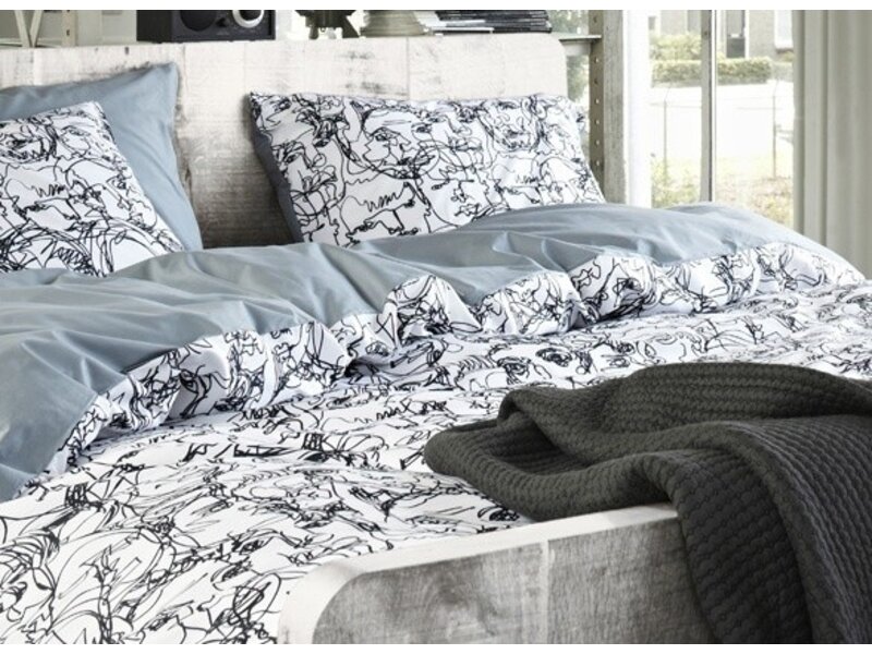 Essenza Essenza dekbedovertrek Pierre (Black)