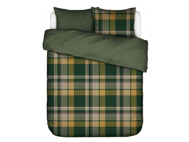 Essenza Essenza Flanel dekbedovertrek Marillyn (Green)