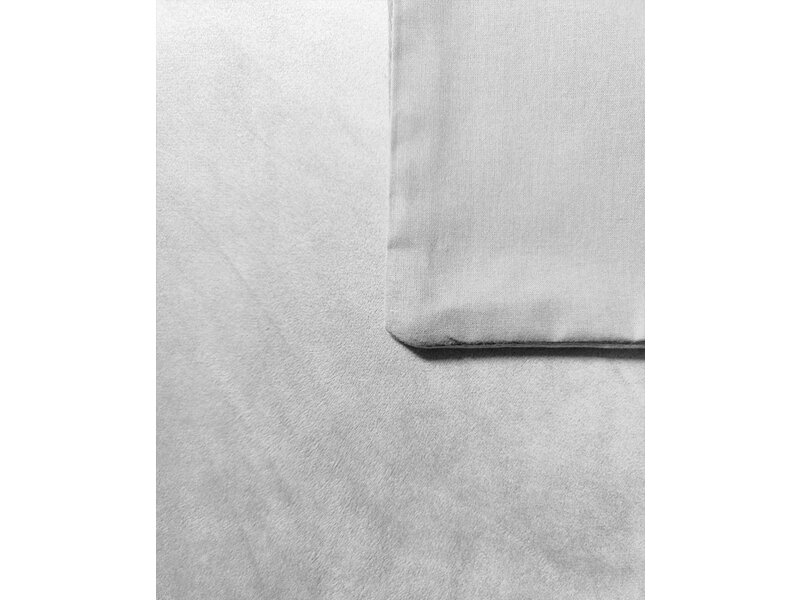 Zo! Home Zo! Home dekbedovertrek Velluto (Lava Grey)