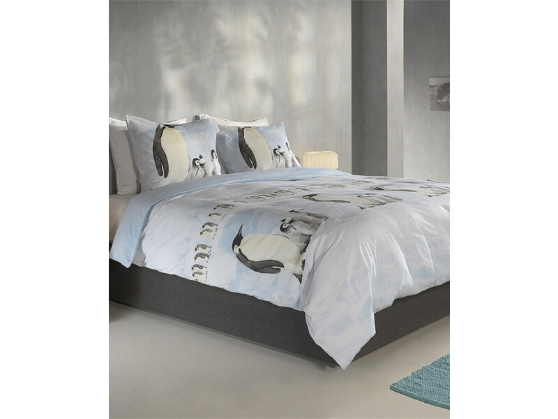 Zo! Home Zo! Home Flanel dekbedovertrek Pingu (White)