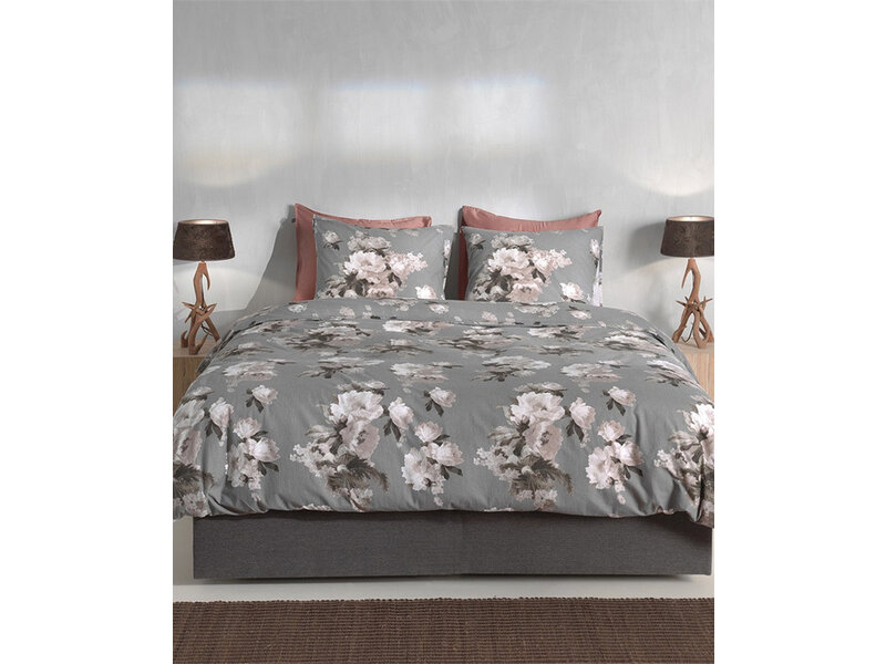 Zo! Home Zo! Home Flanel dekbedovertrek Ella (Grey)