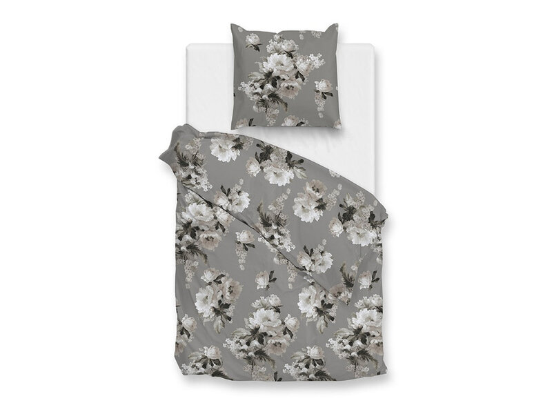 Zo! Home Zo! Home Flanel dekbedovertrek Ella (Grey)